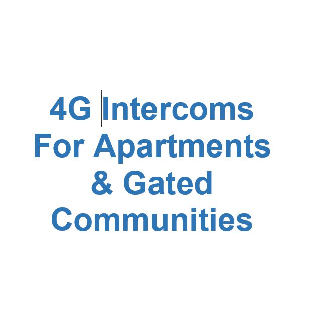 4G Intercoms for Apartments