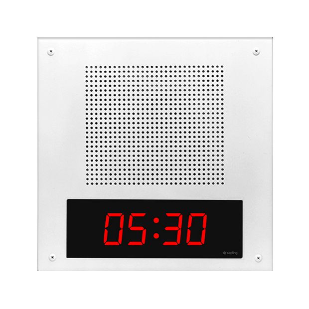 Synchronised Ip Led Clock With Ip Speaker Advanceit