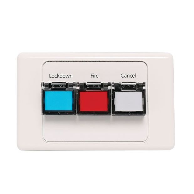 3 Button EWS Wallplate